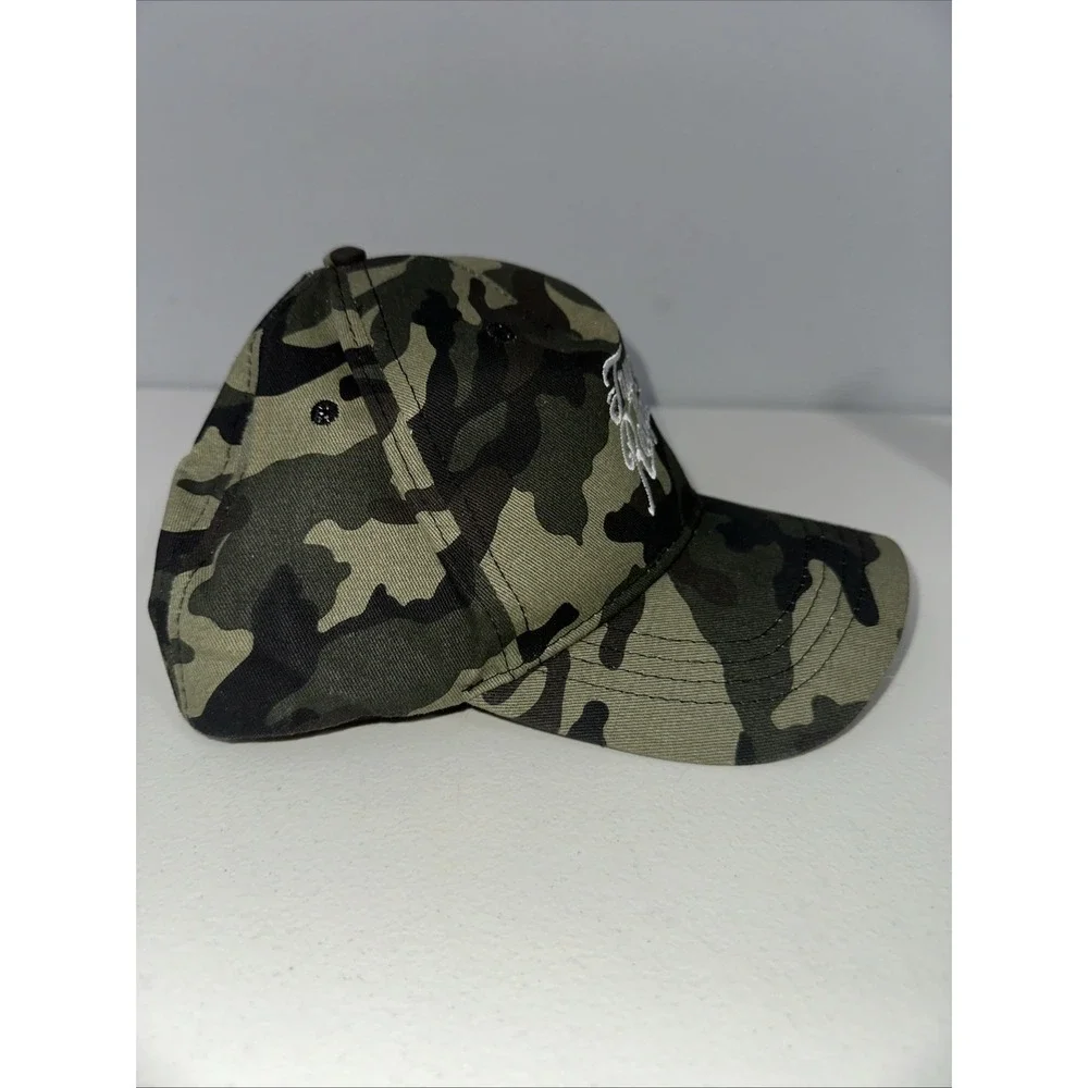 True Religion Snap Back Hat‎ Camouflage 100% Cotton
